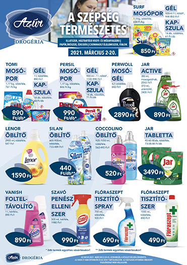 Azúr akciós újság