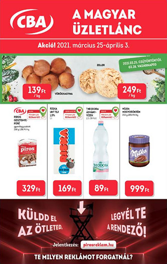 CBA akciós újság