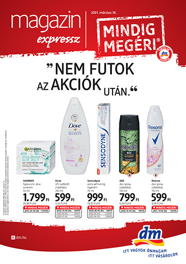 DM akciós újság