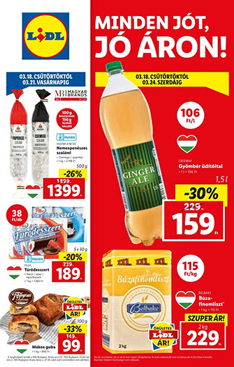 Lidl akciós újság