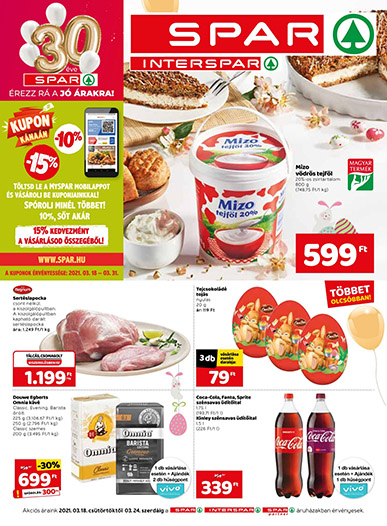 Spar akciós újság